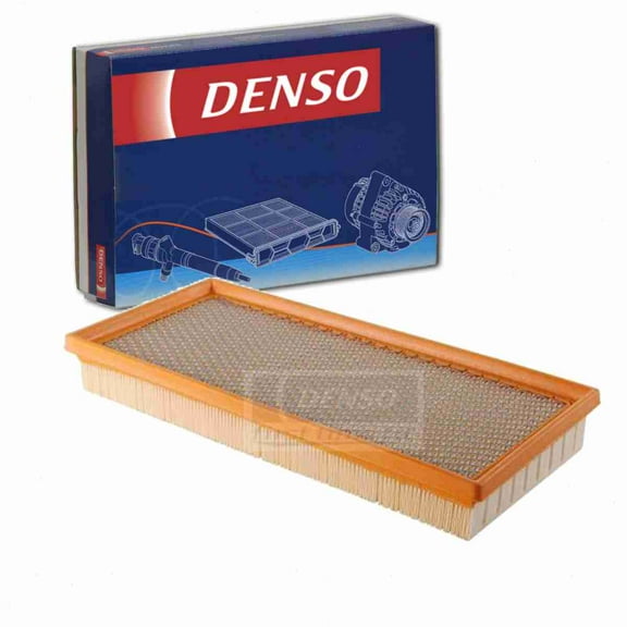 DENSO Air Filter compatible with Ford F-150 4.9L 5.0L 5.8L L6 V8 1987-1996