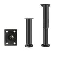thumbnail image 1 of Telescopic Adjustable Bed Beam Support Foot Reinforced Plastic Furniture Leg, 1 of 6
