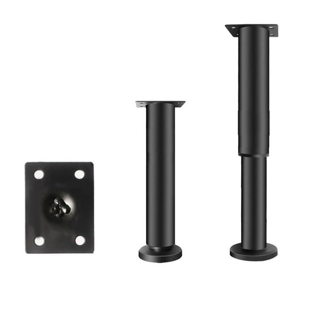 Telescopic Adjustable Bed Beam Support Foot Reinforced Plastic Furniture Leg