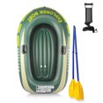 thumbnail image 1 of Yeacher Thickened Inflatable Boat Paddles Pump Set Canoe Fishing Boat Portable PVC Kayak, 1 of 7
