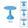 thumbnail image 1 of Cake Stand Home Party Dessert Table Display Rack Dessert Cake Tray Cold Meal Tea Break Table Afternoon Tea Center Rack Metal BLUE (S) 8 INCH-1PCS, 1 of 6