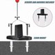 thumbnail image 3 of Adjustable Sliding Door Track Guide for Wooden and Cabinet Doors, 3 of 5