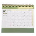 thumbnail image 2 of UEETEK Portable Green Desk Calendar for Daily Planning, Lightweight Desktop Organizer and Decoration Accessory, 2 of 7