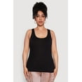 thumbnail image 2 of Womens Plus Size Rib Knit Tank Top, 2 of 5