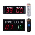 thumbnail image 2 of Wall Mounted Electronic Digital Scoreboard Boxing Stopwatch Remote Control He Qiyong unisex, 2 of 2