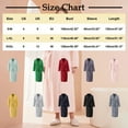 thumbnail image 3 of Tweang Robes for Women Bath Robe Towel Robe Robes for Women Cozy Robes Soft Long Sleepwear Comfortable Bathrobe for Women Loose Loungewear Warm Shower Robe Yellow Xl, 3 of 7