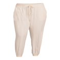 thumbnail image 3 of CHOK Women‘s Plus Size Soft Joggers, 3 of 5