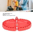 thumbnail image 3 of Porte-embouts de Forage, Forme de Prothèse Créative Rouge 28 Trous Conçu Porte-Foret pour la Collecte de Toutes Sortes de Bits de Ménage, 3 of 8
