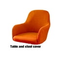 thumbnail image 2 of Fundas para sillas Wosthever, lavables, decoración del hogar, naranja, 2 of 6