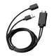 thumbnail image 2 of Proyector TV Muestra Convertidor HDTV Adaptador 2 en 1 1080P HD para iPhone Android Ehuebsd, 2 of 9