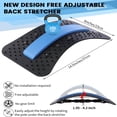 thumbnail image 4 of XIRQI 2026 New Back Stretcher Lumbar Back Cracker with Magnet Back Massager for Lower Back Pain Relief Upgraded Multi-Level Back Support Stretcher Spinal Board Device for Herniated Disc,Sciatica, 4 of 6