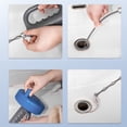 thumbnail image 4 of Ounissouiy Serpiente de barrena de varilla Flexible azul, fácil de limpiar, duradera y ecológica, multifuncional, moderna Suministros de limpieza para el hogar azul 7M, 4 of 6