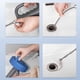 thumbnail image 5 of Matsuzay La serpiente azul durable del retrete de la cocina desbloquea los tubos con facilidad usando la barra flexible multifuncional Suministros de limpieza para el hogar azul 7M, 5 of 6