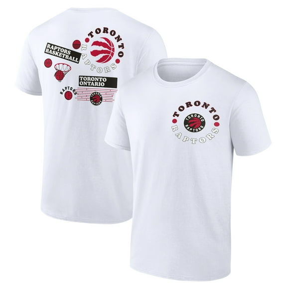 Men's Fanatics White Toronto Raptors Street Collective T-Shirt