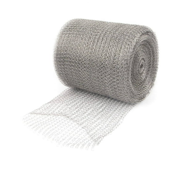 TELOLY Chicken Wire Sharp Fibers Block Animals Chicken Wire Fencing Cut to Any Size Hardware Cloth Silver