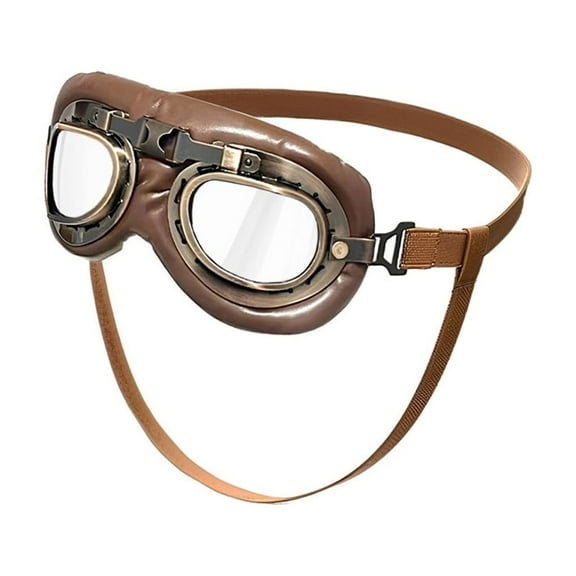 Dog Eyeglasses Retro Design Padding Windproof Goggles For Outdoor Event