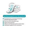 thumbnail image 4 of Men’s Guards, Maximum Absorbency, 104 Count (2 x 52 ct), 4 of 11