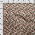 thumbnail image 3 of oneOone Georgette Viscose Light Brown Fabric Tropical Leaf Diy Clothing Quilting Fabric Print Fabric By Yard 42 Inch Wide, 3 of 5