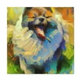 thumbnail image 2 of "Keeshond in Nature's Glory" - Canvas, 2 of 25