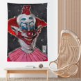 thumbnail image 5 of Killer Klowns from Outer Space Clown Tapestry Wall Hanging, Elegant Wall Hanging Tapestries Wall Art for Bedroom Decor, Outdoor, Parties 60"x90", 5 of 7