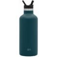 thumbnail image 2 of Simple Modern 32 oz. Ascent Water Bottle with Straw Lid - Stainless Steel Hydro Thermos Tumbler - Double Wall Vacuum Insulated Reusable Metal Leakproof - Riptide, 2 of 7
