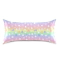 thumbnail image 3 of Haosy Satin Pillowcase for Hair and Skin Standard Cooling Silk Pillow Case with Envelope Closure Rabbits Cats Tigers Dogs 20"x26", 3 of 9