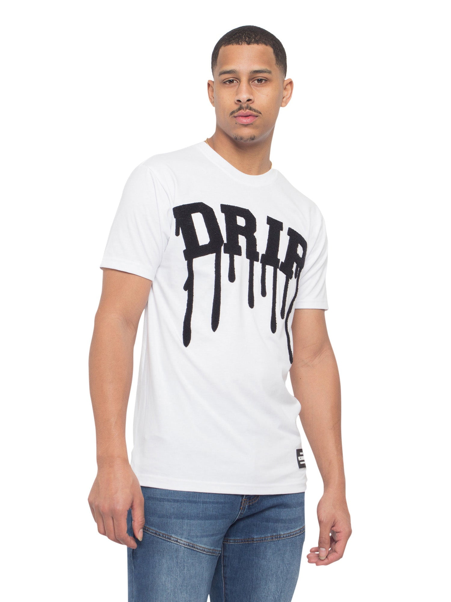 Chelsea7様 tシャツ Victorious Men's Drip Chenille Patched T-Shirts TS7344