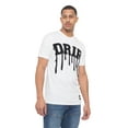 thumbnail image 4 of Victorious Men's Drip Chenille Patched T-Shirts TS7344 - White - 2X-Large - F19D, 4 of 5