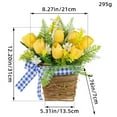 thumbnail image 3 of Clearance Under $10 Artificial flowers, Transform Your With The Exquisite Beauty Of A Lifelike Simulation Flower Basket: A Of Natural For Your Home Or, 3 of 7