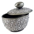 thumbnail image 1 of ORE International K-4249JX 8''H Silver Twilight Decorative Box, 1 of 2