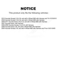 thumbnail image 2 of Mpulse Front Left (Driver Side) ABS Wheel Speed Sensor SEN-2ABS0364 for Car Hyundai Sonata Azera, 2 of 2