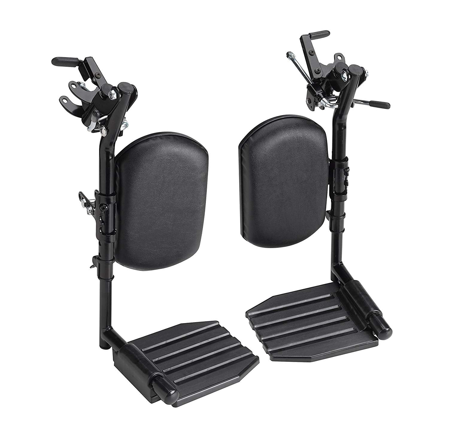 Invacare Wheelchair Elevating Legrests, Aluminum Footplates, Padded