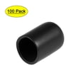 thumbnail image 1 of Cubierta de tapa de extremo de protectores de rosca Uxcell 0.43" Negro, 1 of 6
