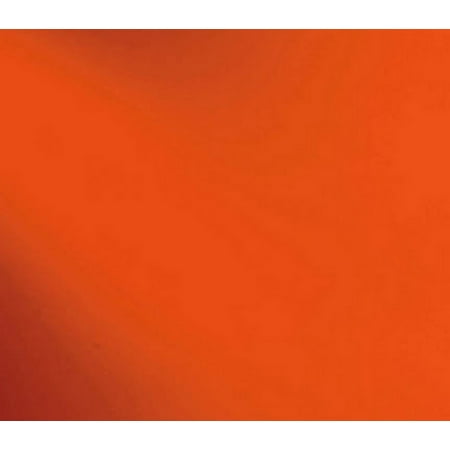 OCEANSIDE STAINED/FUSING GLASS SHEETS - ORANGE OPAL SMOOTH FUSIBLE (Small 6" x 12")