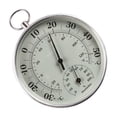 thumbnail image 1 of 10cm Hanging Ring Temperature And Humidity Meter High-Precision Household Indoor And Outdoor Room Pointer Thermometer White, 1 of 10