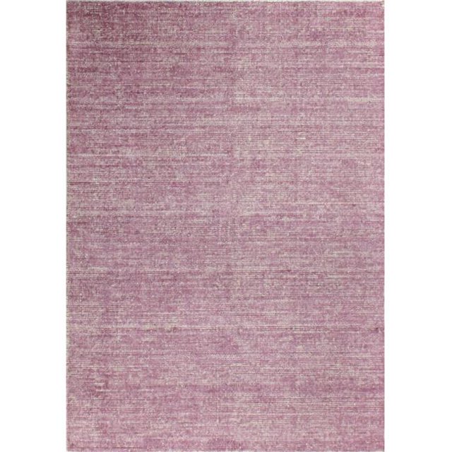 Bashian V106-FUC-4X6-DR10 Bashian Vestige Collection Solid Transitional 100 Percent Viscose Pile Hand Loomed Area Rug, Fuchsia - 3 ft. 6 in. x 5 ft. 6 in.