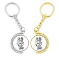 thumbnail image 1 of Porte-clés Rotatif Citation Profonde couple Porte-Clés, 1 of 3