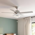 thumbnail image 5 of Aspen Creative 22013-2, Three-Light Ceiling Fan Light Kit with Pull Chain, Matte, 5 of 8
