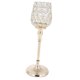thumbnail image 5 of 2x Candebros de Cristal Candeleros Soportes de Cristal Decoración de de Cumpleaños Boda Partido de Baoblaze Candelabros de pilar del globo, 5 of 7