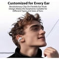 thumbnail image 5 of Ear Clip Bluetooth Headphones with Touch Screen,Clip On Ear Headphones, 5 of 5