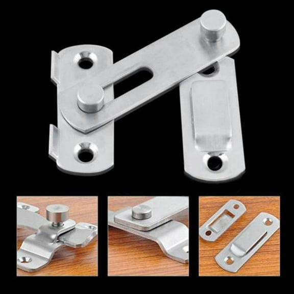 Door Bolt Latch Slide Catch Lock Gate Hardware Security with Screws Safety 2018