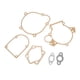 thumbnail image 5 of Kit de juntas de 6 piezas, sellado completo, apto para motor de bicicleta de empuje motorizada de 100 cc, 5 of 10