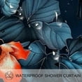 thumbnail image 3 of Bats Waterproof Shower Curtain Set with Hooks - Printed Bathroom Decoration - Curtain Sets, 3 of 6
