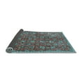 thumbnail image 2 of Ahgly Company Indoor Square Persian Light Blue Traditional Area Rugs, 4' Square, 2 of 4