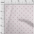 thumbnail image 1 of oneOone Silk Tabby Crimson Red Fabric Line & Damask Small Sewing Material Print Fabric by The Yard 42 Inch Wide, 1 of 4