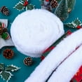 Tsseiatte 1.97 Inchse Wide Christmas Faux Fur Ribbon Trim Fabric Roll