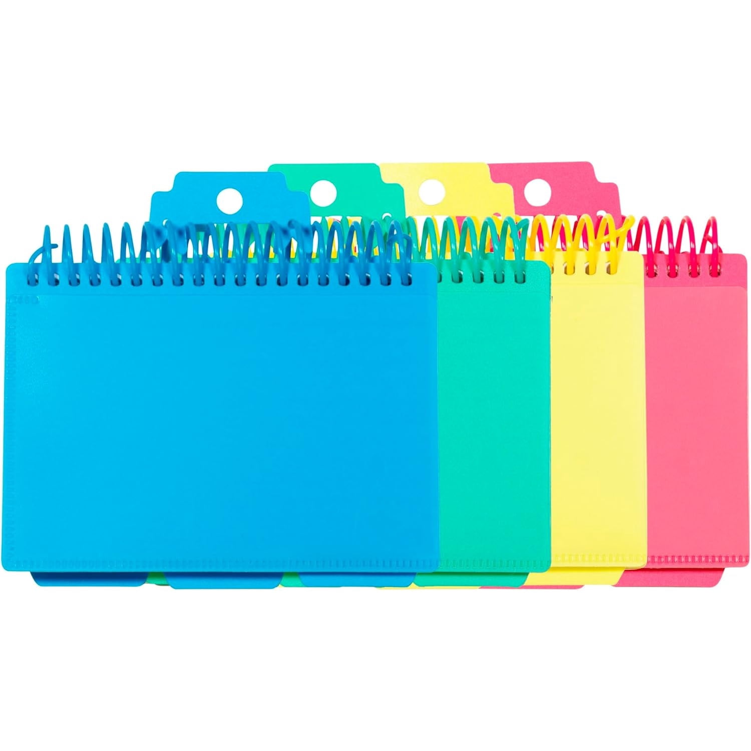 Spiral Bound Index Card Notebook with Tabs, Includes 60 Ruled 3 x 5 Inch Index Cards, 1 Notebook, Color May Vary (48750)