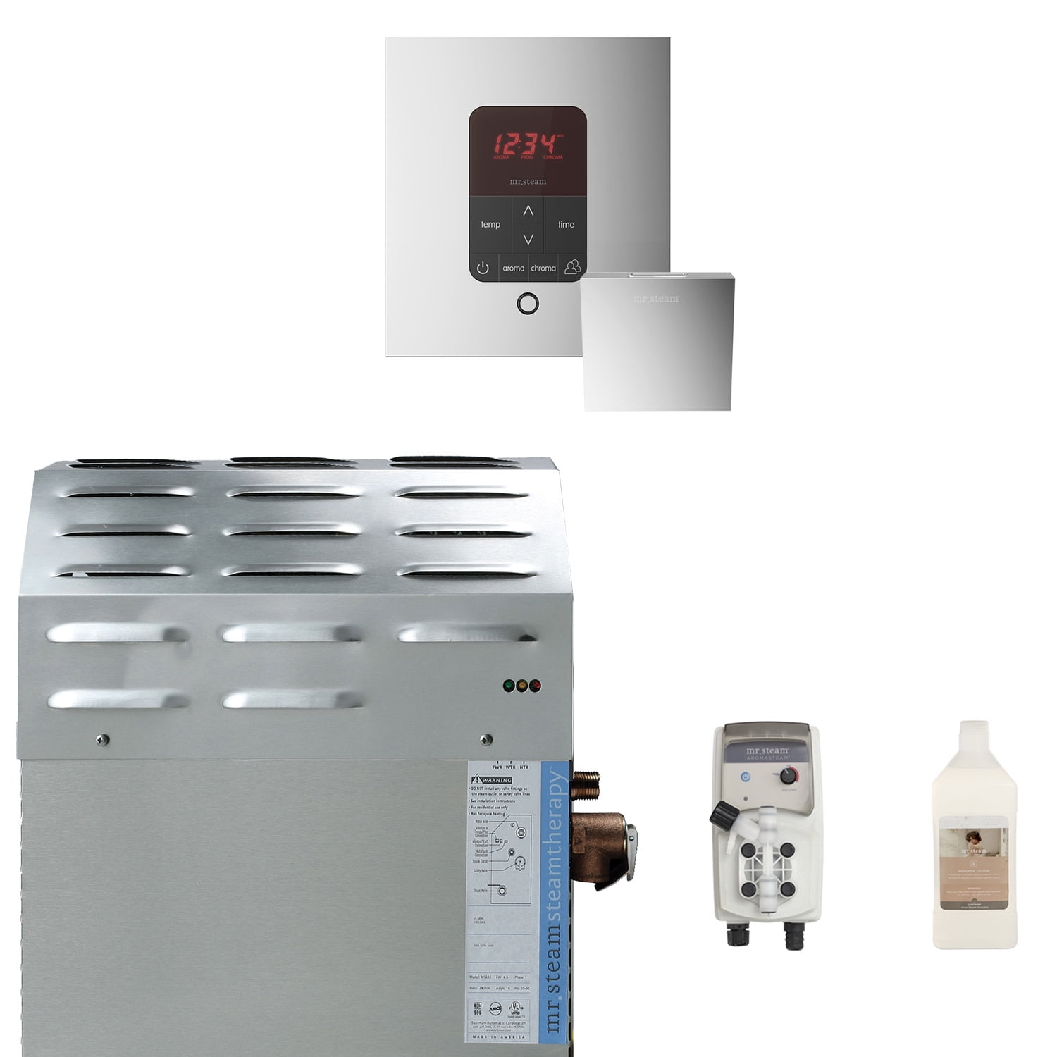 Mr Steam S1ec1itplussq Aroma Oil1 10Kw Steam Bath Generator Walmart