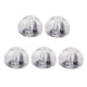 thumbnail image 5 of 5 pares de cierres de silicona suave universales para pendientes de 5,2 x 4 mm de alto grado y silicona Oro blanco, 5 of 9