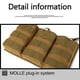 thumbnail image 2 of Molle Pouch Bandage Pack Mag Pouches para senderismo al aire libre caza (color fangoso) Ehuebsd Para estrenar, 2 of 9